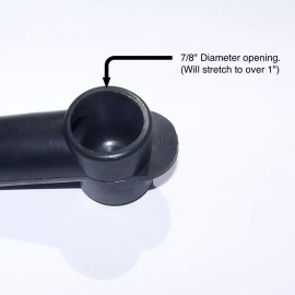 Unbranded/Generic Black Ring Terminal Battery Boot Cover 2 to 2/0 Gauge Wire High Quality Rubber