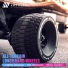 All-Terrain Longboard-Räder, 100 mm, Elektro-Skateboard-Räder, 78 A, hohe Rebound-Räder, Urethan-Räder