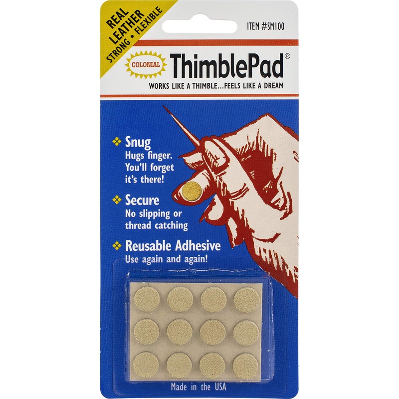 Colonial Thimblepads 6/Pk-12pcs, 6 Pack