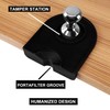 Coffee Tamper Mat Silicone Corner Tamping Mat (Small)