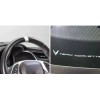 23766 C8 Corvette COMBO/ARCTIC WHITE STEERING WHEEL AND TEAM CORVETTE
