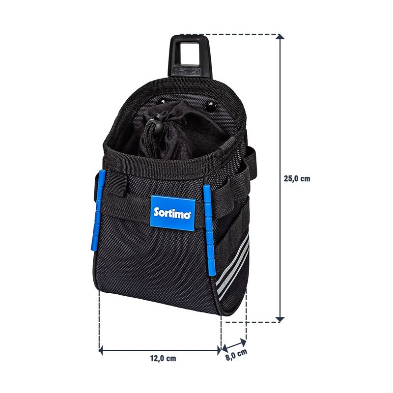 Sortimo ProClick Nail Bag M - Robust Bag with Lockable