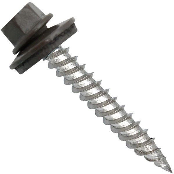 Stainless Steel Metal Roofing Screw: Antique Bronze (250) 12 x