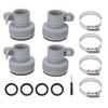 Type B Hose Adapter with Collar Replacement for Intex FIT
