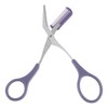 VOCOSTE Eyebrow Scissors, Eyebrow Cut, Comes with a Comb, Removable,
