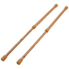 Caravan Motorhome Cupboard Keeper Telescopic Retaining Bars Poles BROWN 26-44 cm