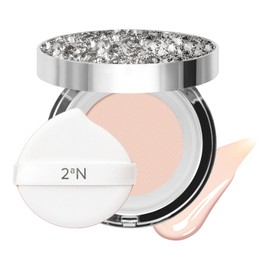 Base de maquillaje en formato compacto Gleaming Tension Cushion de 0,45 oz  Base de maquillaje en formato compacto coreana con ceramidas y centella...