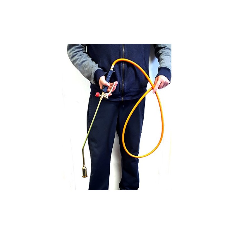 VOY Propane Torch 3 Nozzle Set Weed Burner with 5-Foot