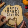 FUSOTO 6PCS Thanksgiving Cookie Cutters Set, Holiday Cookie Cutter Thanksgiving