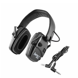 2022 Orejeras de Seguridad con Reducción de Ruido, Protector Auditivo Protección Auditiva con Diadema Ajustable para Disparar Cortar Construcción Fabricación Carpintería(Negro)