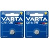 VARTA 2 of VARTA CR1/3  Battery lithium Longlife Power Flash  3.0 V` ACC NEW EXP 2029