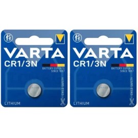 VARTA 2 of VARTA CR1/3  Battery lithium Longlife Power Flash  3.0 V` ACC NEW EXP 2029