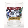 Washington State Elements Map Shot Glass