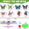 Wivico 8 Pcs Butterfly Diamond Art Kits for Adults,Small Butterfly