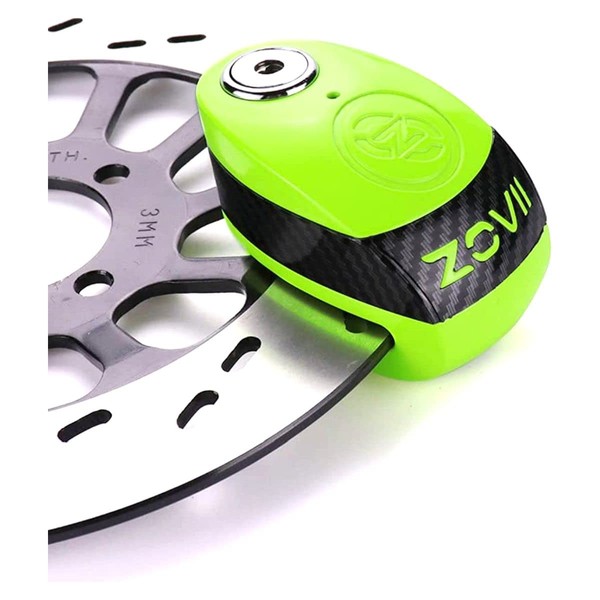 ZOVII 1 Alarm Disc Lock, 6mm Steel Pin, 120dB Anti-Theft