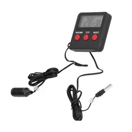 Humidity Meter Thermometer, Mini Digital Thermometer Hygrometer, Indoor Temperature Humidity Meter, Humidity Temperature Mini Digital Portable Light Accurate Clear for Reptile for Pet