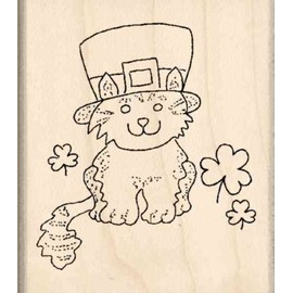 Stamps by Impression St. Patrick's Day Cat Rubber Stamp ST 71a