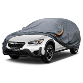 GUNHYI GUNHYI Premium Car Cover Custom Fit Subaru CrossTrek (2013-2024), 16 Layers Heavy Duty Car Cover Waterproof All Weather with Zipper Door for Sun Rain Snow Dust Uv Protection
