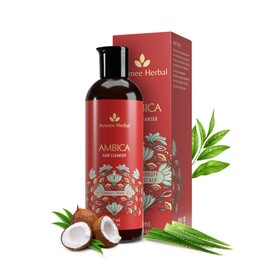 AVIMEE HERBALHair Care Combo : Ambica Hair Cleanser (200ml) & Radha Hair Conditioner (200 ml)