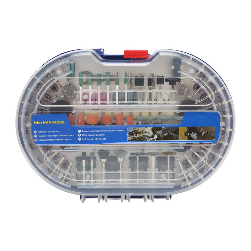 276Pcs Rotary Tool Accessories Kit 1/8in Shank All Purpose Set