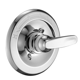 Ultrimkit Replacement for Delta 13/14 Series Shower Trim Kit, Shower Cover Plate with Handle (Valve& Catridge Not Inclued) (1, Chrome)