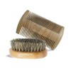 Beard Comb & Beard Brush Kit for Men - Handmade