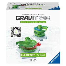 Ravensburger GraviTrax Element Spiral 22424 - GraviTrax Extension for Your Marble Run - Marble Run and Construction Toy from 8 Years, GraviTrax Accessories Can be Combined with All Products