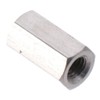 Hex Coupling Nut 2-Pack Silver New M8 M10 M12 M16