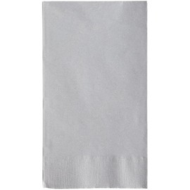 Silver Gray Dinner Napkins | 2-Ply | 15" x 17" | 125/Pack