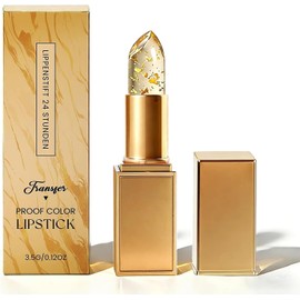 Labial Ajustable por pH que Cambia de Color - Larga Duración 24H, Fórmula Hidratante y Nutritiva, Brilla y Aclara el Color de los Labios con un Acabado Brillante, Ideal para Mujeres Maduras (3.5 g) Ajustable por pH