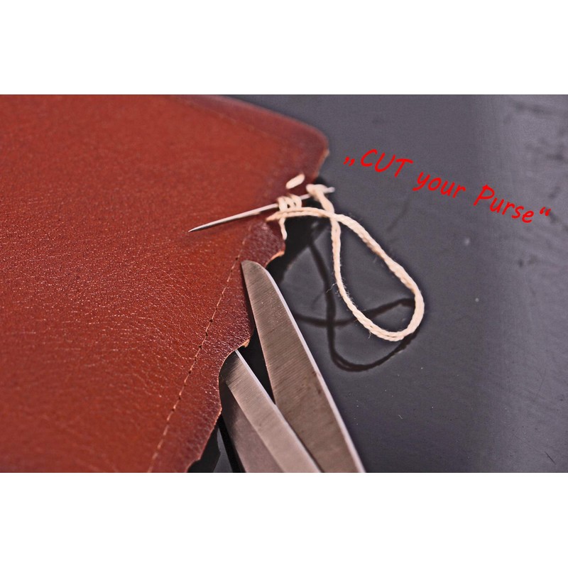 FFelsenfest Skull Biker Wallet Brown I Gift Idea for Motorcyclists,