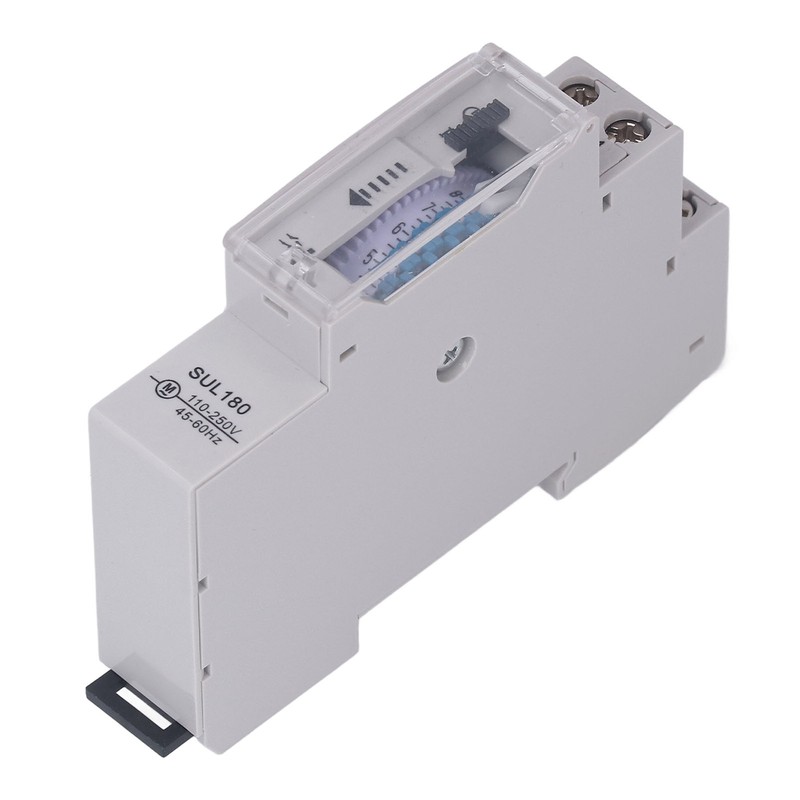 Time Switch Mechanical Timer Waterproof 24 Hours Controller 110‑250VAC for