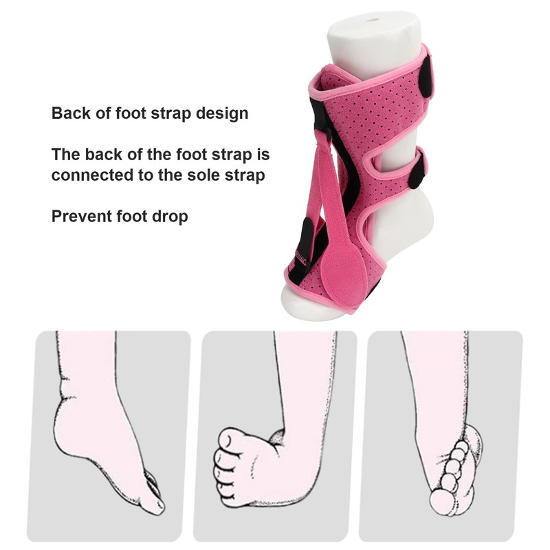 Plantar Fasciitis Night Splint Drop Foot Orthotic Brace Adjustable with