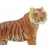 Sultan Orange Bengal Tiger On Rock Statue 7.25"Long Giant Cat