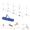 plzzree Dog Agility Jump Training Equipment: Dog Agility Jumps Course