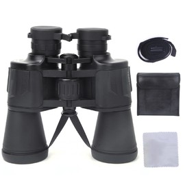20X50 Plastic High Magnification HD Telescope Outdoor Travelling Concert Large Eyepiece BinocularBlack