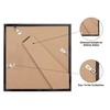 LaVie Home 3x3 Picture Frame for Wall Display, 3x3 Black
