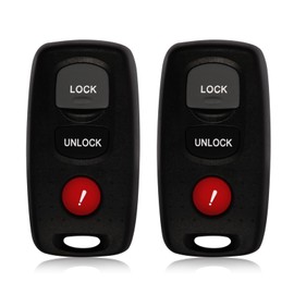 2 Keylessbest Replacement for 2004 2005 2006 2007 2008 Mazda 3 6 Key Fob Remote Control KPU41846 3 Buttons 313.8MHz