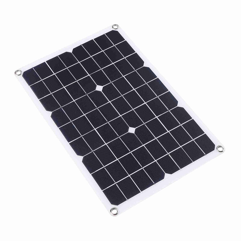 Portable Solar Panel 18V 20W Monocrystalline Silicon Solar Panel Dual