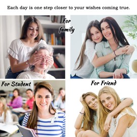 LINY Dandelion Bracelets for Women Natural Stone Amethyst Bracelet for Daughter Friend Sister Christmas Birthday Gifts (Dandelion Bracelet-Purple)