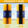 Livestock Scratching Brush, 17.7 X 7.8 Inch Horse Brush for