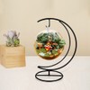 moin moin 2109DH292 Hanging Base, Exhibition Hook, Iron, Moon Shape,