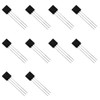 Bridgold 10pcs DS18B20 18B20 Programmable Digital Temperature Sensor 1-Wire -55°C