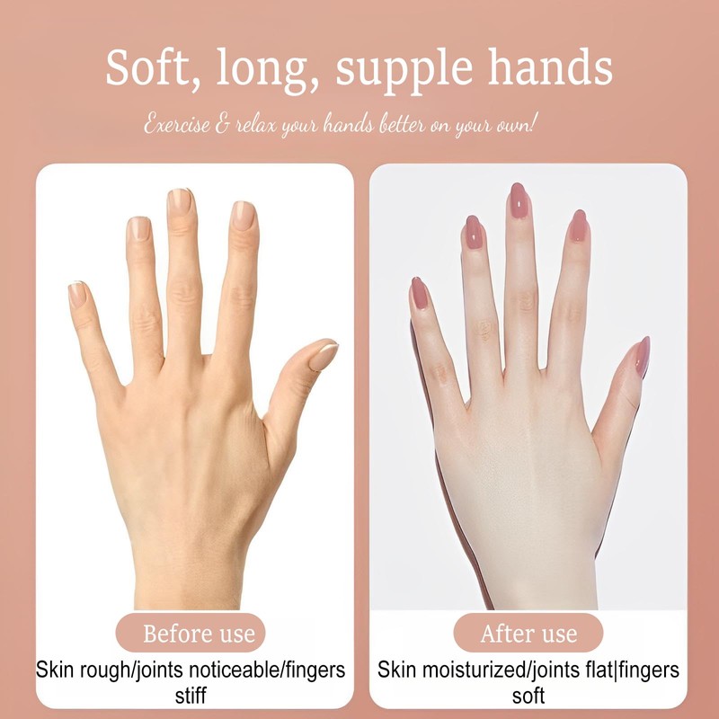 Suuwwn Finger Massager Set, 2 Pieces Hand and Finger Massager,