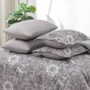 Yiran 7 Piece Bed in a Bag White Floral Comforter