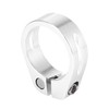 X AUTOHAUX 34.9mm Aluminium Alloy Bike Bicycle Seat Post Clamp