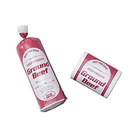 1 lb. Ground Beef Bags - 1000 count (full box)