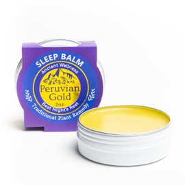 Peruvian Gold Sleep Better Balm Best Night’s Rest | Supports Healthy Sleep, Safe for All Ages | 2oz | Fair Trade, Non-Toxic, Sustainably Sourced Ingredients