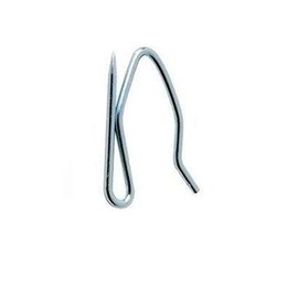 Shade Doctor of Maine 1 1/2 inch Heavy Duty Stainless Steel Drapery PINS Hooks (25 Pack)