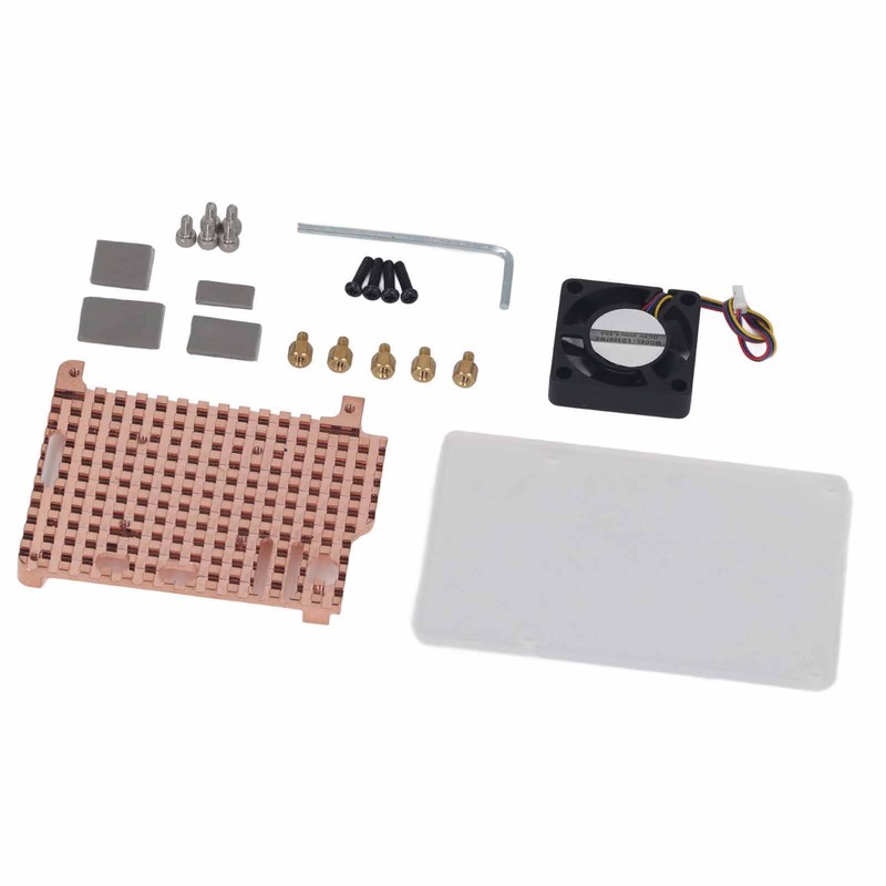 Heatsink Fan Kit for RasPi 5B 5V Single Cooling Fan